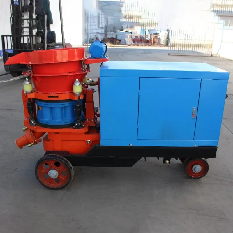 Air compressor electric small concrete sprayer