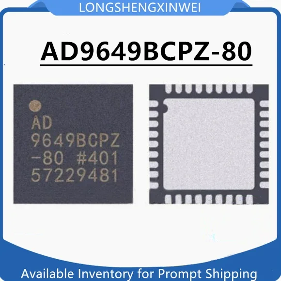 1PCS New Original AD9649BCPZ-80 Patch LFCSP32 Data Acquisition Analog-to-digital Converter Chip in Stock
