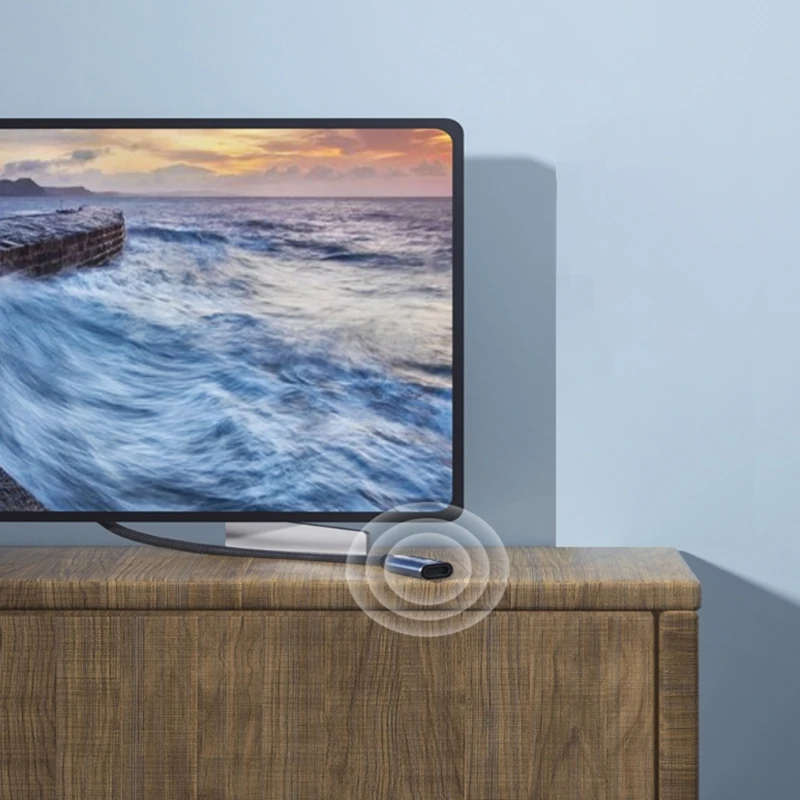 USB 연장 케이블 3.2 Gen2 100W TypeC 암-수 4K/60Hz 비디오 케이블 TypeC 연장기 데이터 케이블