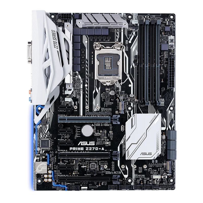 اللوحة الأم ASUS PRIME Z270-A LGA1151 DDR4 DP HDMI DVI M.2 USB 3.1 Z270 ATX
