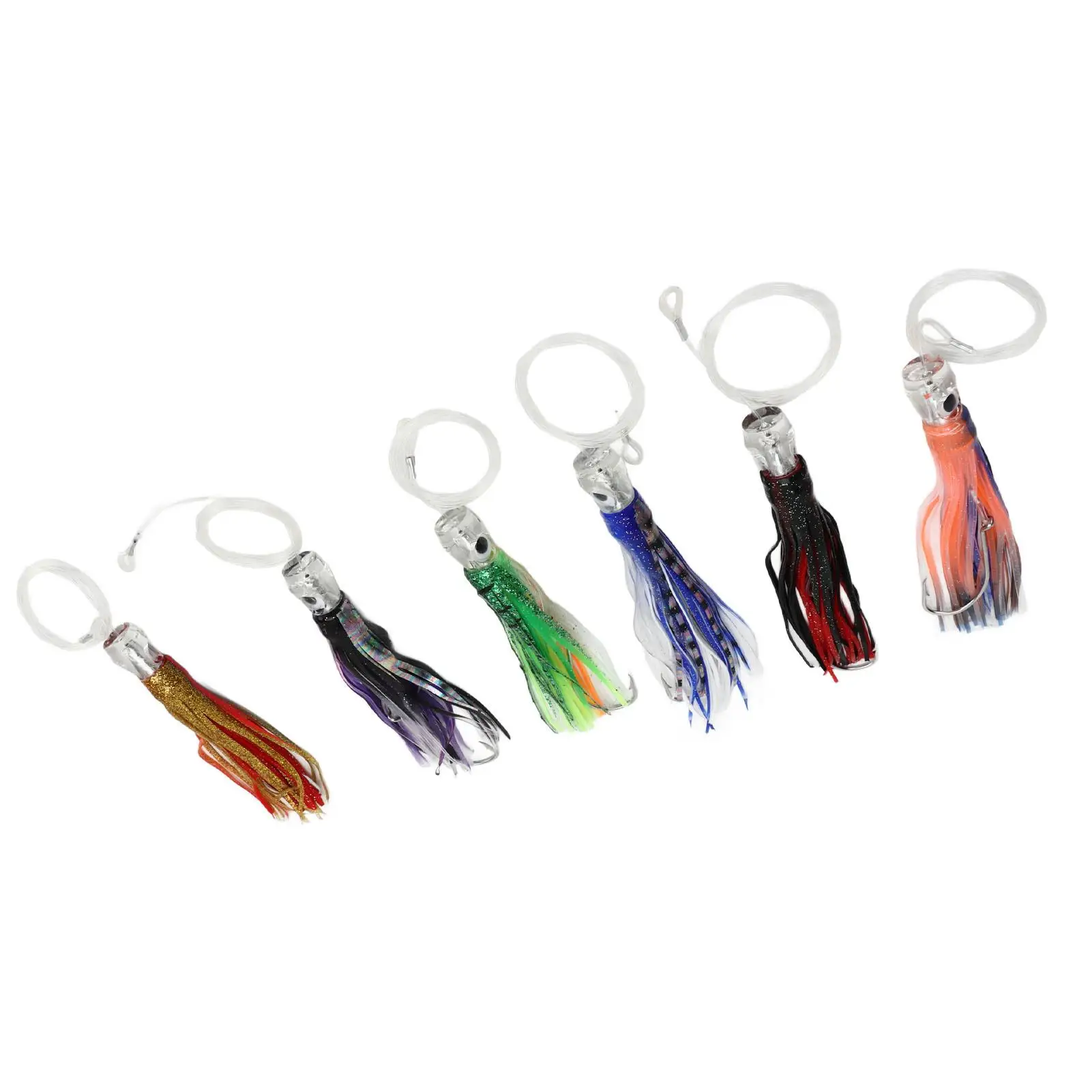 6.3 Trolling Lure with Skirts - Ideal for tuna , Marlin, Sailfish, Kingfish & Wahoo Fishing