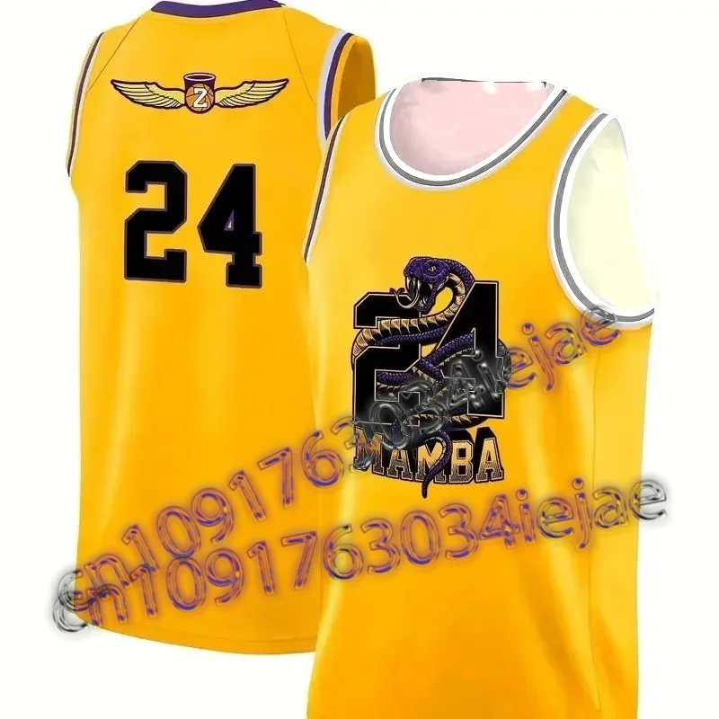 2024 New Arrival Basketball Jerseys Jerseys Kobe Bryant Basketball T-Shirt Special Commemorative Edition Adult KID Jerseys