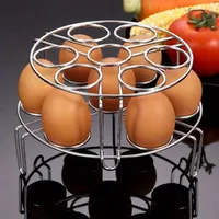 Stainless steel steaming rack, household steaming rack, vegetable steaming mat, egg steaming rack, multifunctional tripod