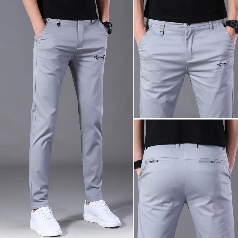 

Korea Men's Golf Pants Spring Autumn Men Golf Trousers Casual Sport Workwear Pants High Quality Elastic quick-dry Man Golf Pant