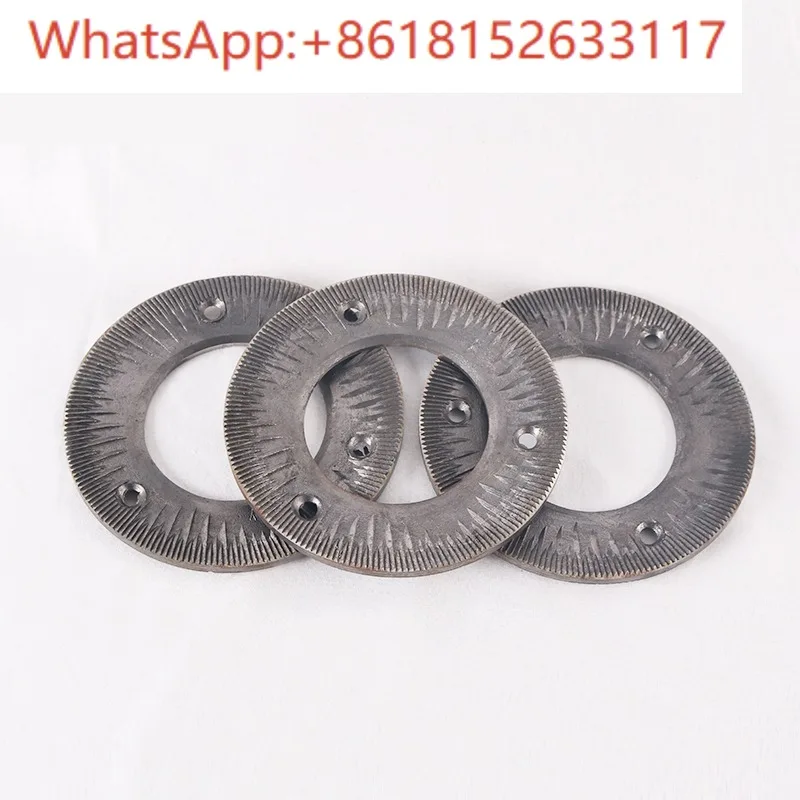 Xulang General comercial máquina de sorriso de granos fundido Grin-ding Di-sc Grin-ding Di-sc Bl-ade accesorios de equipos X2 piezas