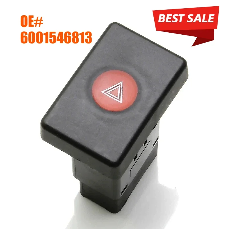 

Factory Direct Car Control auto Electric Warning Light Switch Car Emergency Hazard Apply For Renault Dacia Logan 6001546813