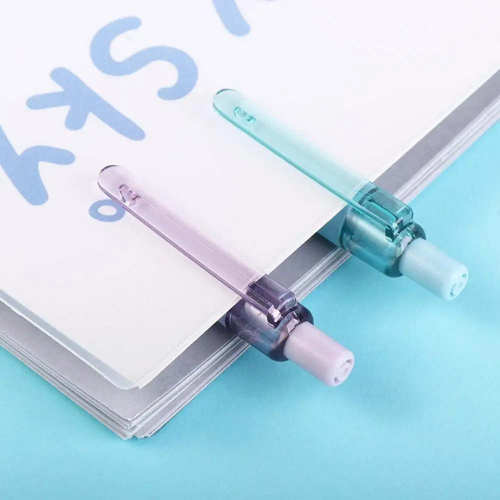 Простые школьные принадлежности, милые студенческие канцелярские принадлежности, ластик, верхний механический карандаш, подвижный карандаш, автоматические карандаши, ведущий карандаш