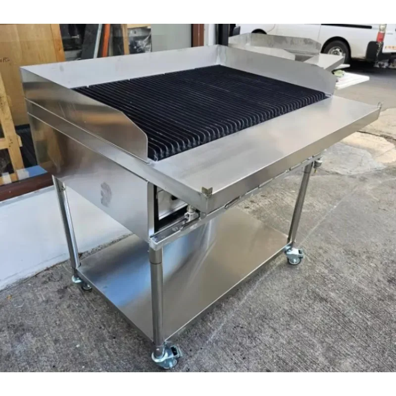 Barbecue Gaz Professionnel | Structure Inox Industriel | Modules PersonnalisablesSur Mesure