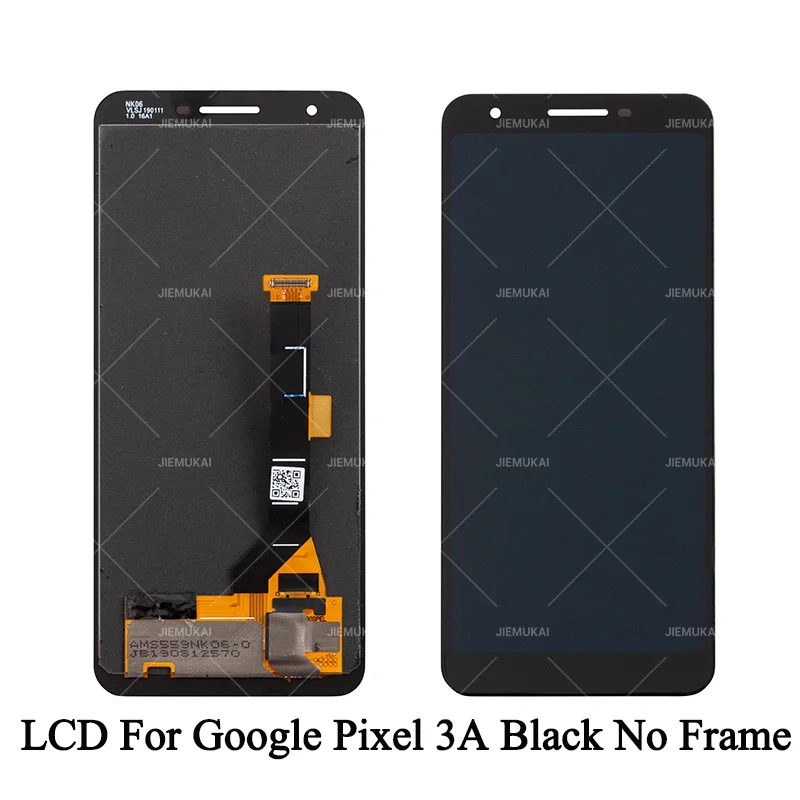 G020A G020E G020B G020G G020H Tested Premium Lcd For Google Pixel 3A Display Touch Screen Digitizer Panel Assembly Lcd Screen