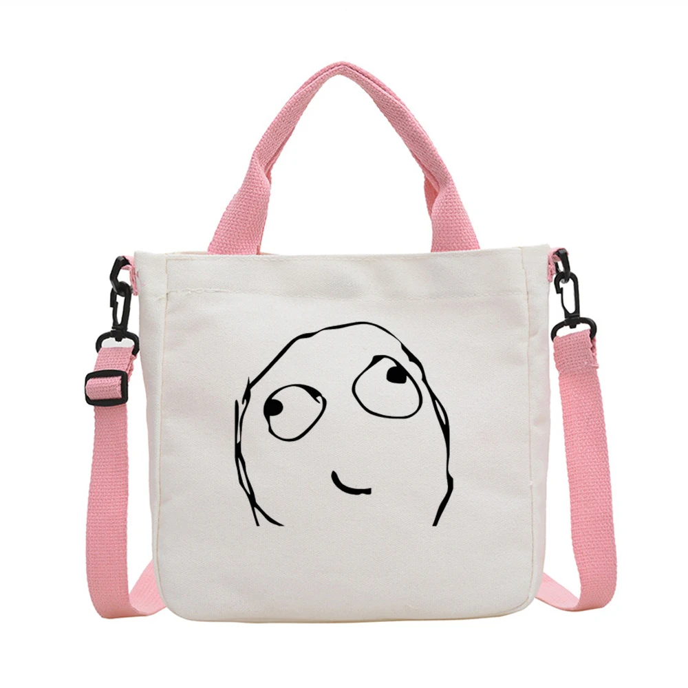 Trollface tote bag einkaufstasche totebag shopper torba na zakupy sac cabas woman