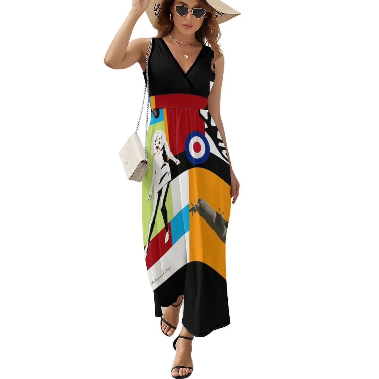 

Ska Sleeveless Dress prom dresses women dress african dresses for woman party dresses woman