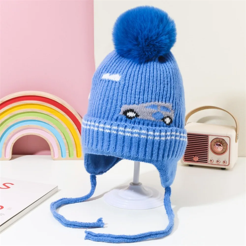 

Теплый капот с динозавром для маленьких мальчиков, милые зимние вязаные шапки с героями мультфильмов, шапка для новорожденных