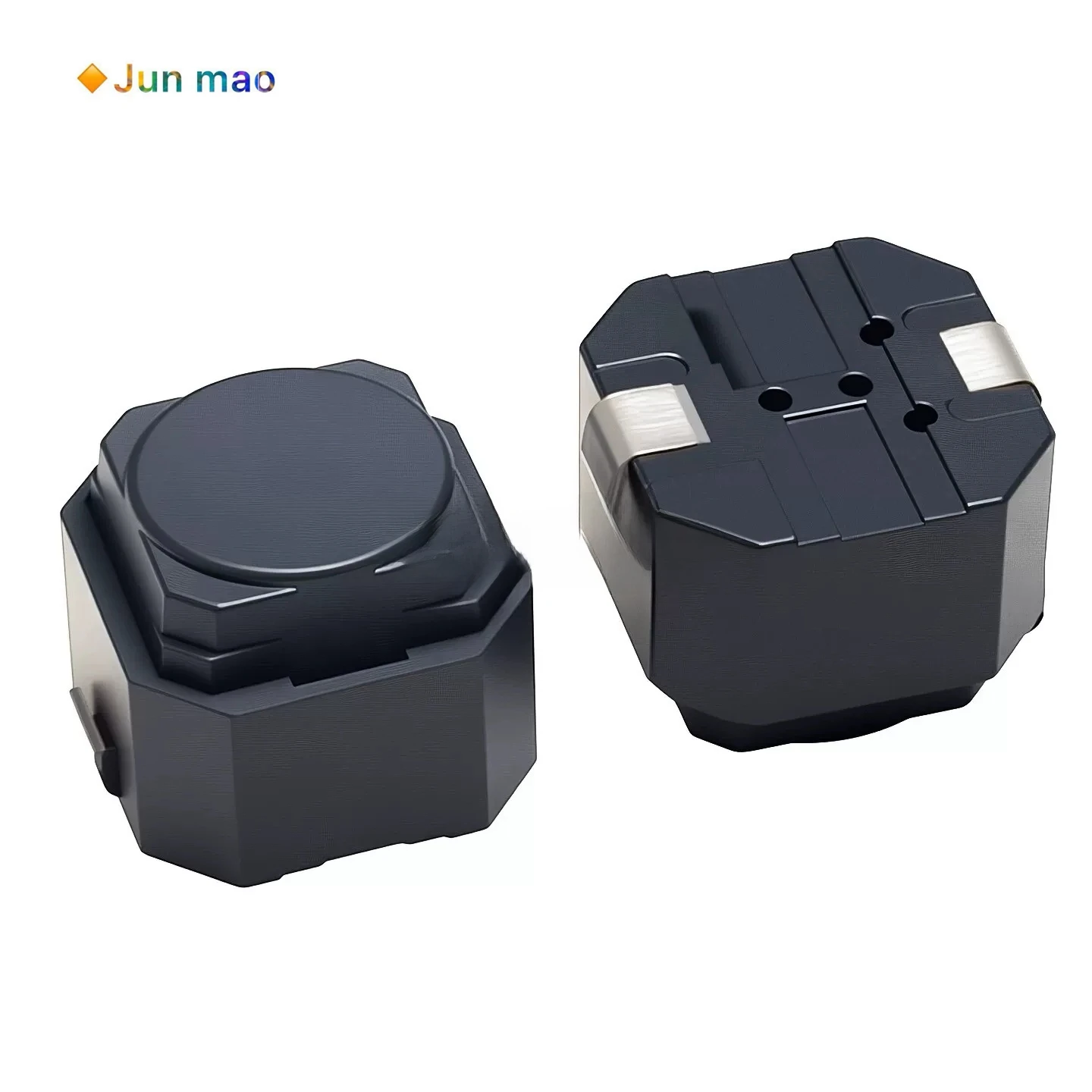 10pcs Silent button 6 * 6 * 5mm patch two foot silicone button switch, light touch micro motion car waterproof and dustproof
