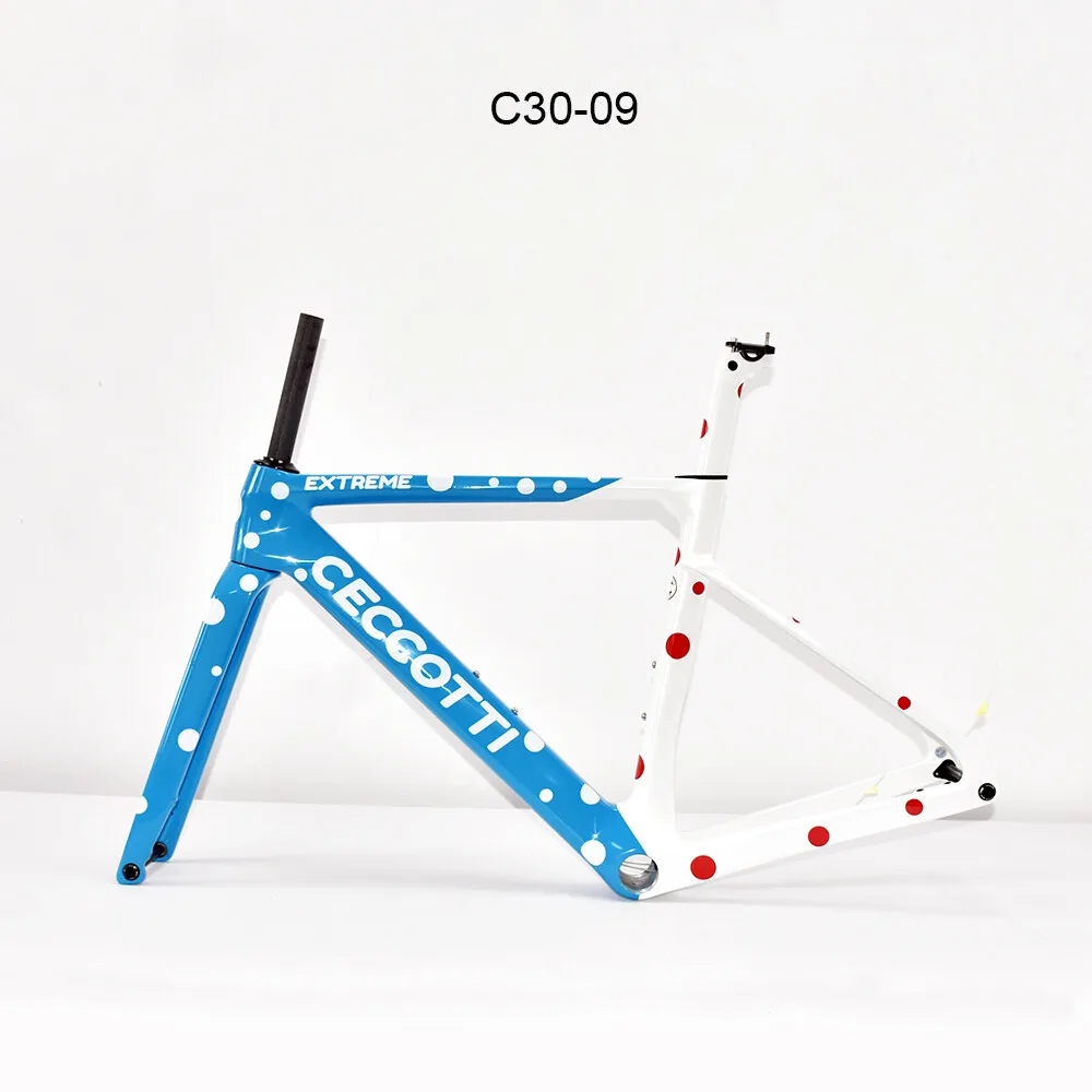 

Карбоновая рама шоссейного велосипеда, полная скрытая тросовая линия, колесный дисковый тормоз 700Cx32 мм, подходит для велосипедной рамы для гоночной рамы