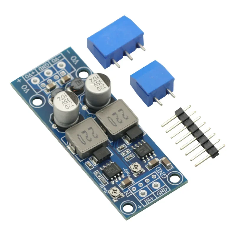 1 szt. Przekształtnik Buck DC-DC 30W Buck ± 5V ± 9V ± 12V ± 15V 3A podwójna moc moduł zasilający dla moduł tablicy arduino DIY