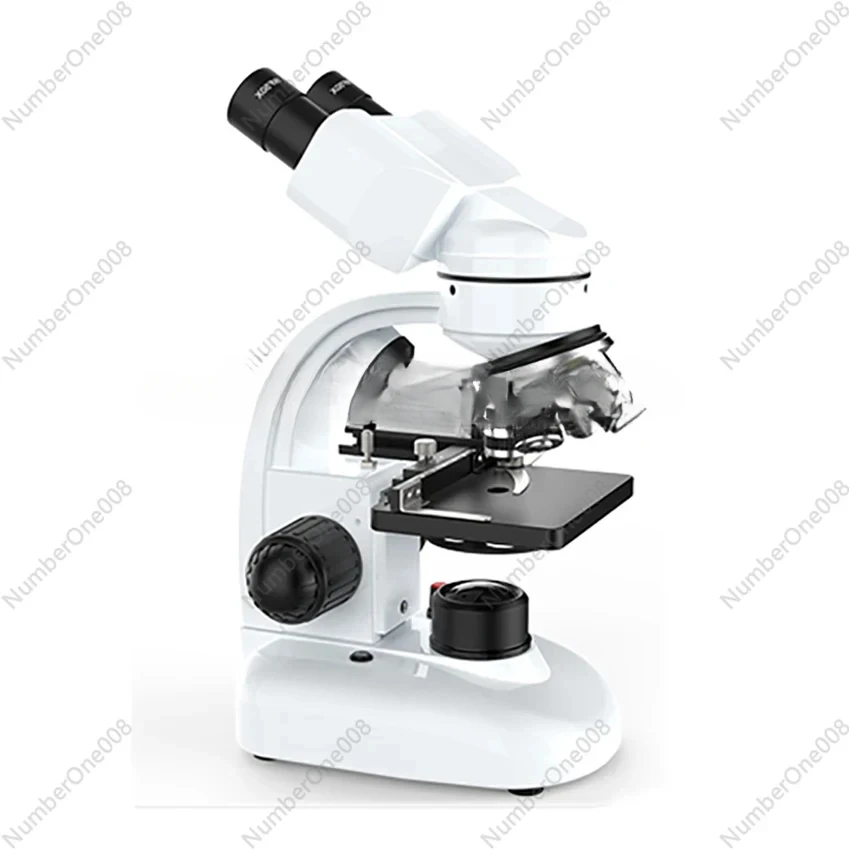 Zoom 6000X-20000X Biological HD Microscope Digital LED Lab Compound Microscope with Wide-Field 10X and 50X Eyepieces for Lab