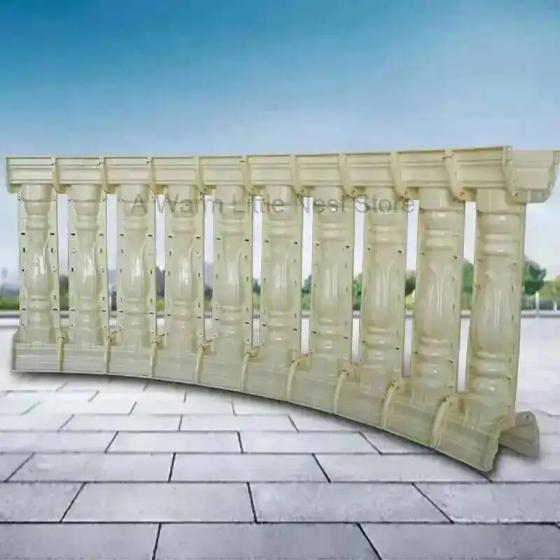 Cement for Column Mold Mold Railing Roman Household Villa Garden Buildings Handrail Mold Cast-in-place Cement Guardrail Model