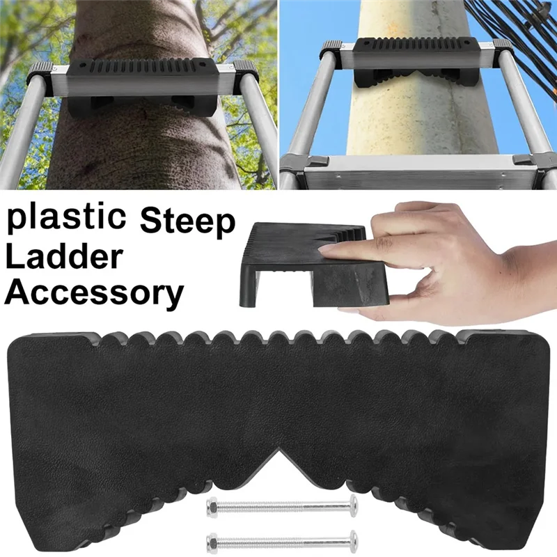 

Ultra Steep Ladder Accessory Anti-Slip Ladder Stabilizer Sturdy Ladder Rail Scratch Protection Durable- Ladder Accessory