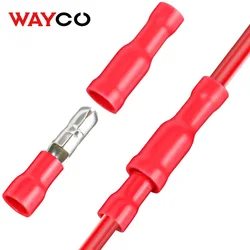30 Set Bullet Crimp Terminal Wire Connectors Male Female Sealed Connection For Quick Splice Car Automotive and Electrical Cables