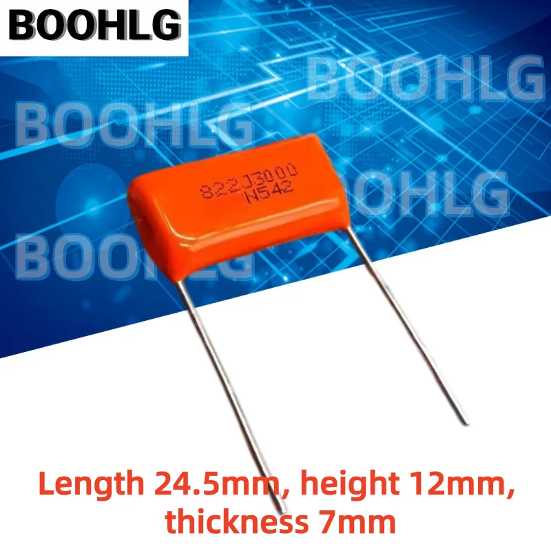 5PCS CBB 822 8.2nf 8200pf 3000v 3kv high frequency film capacitor