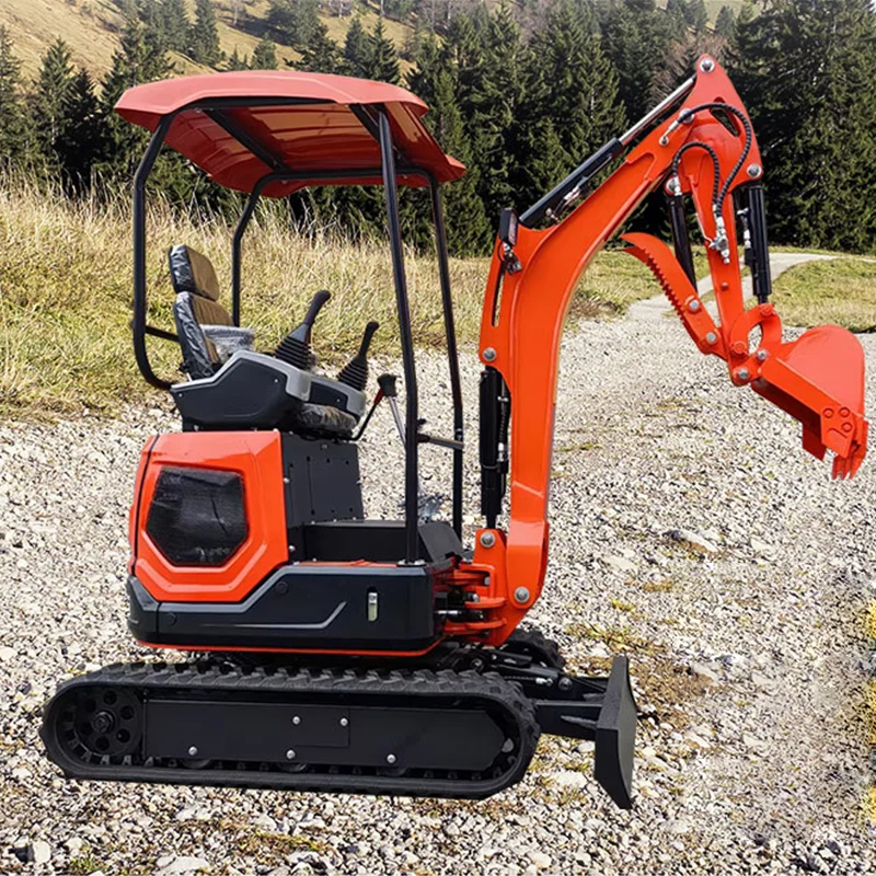 Customized Hydraulic Excavators Best Selling 1800 kg Excavator CE/EPA Small Garden Crawler 1.8 Ton Mini Flexible Small Digger