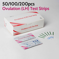 50/100/200pcs Urine Ovulation Test Strips LH Test Paper Preconception testing Women fertility Self-Check Urine Measuring Kits