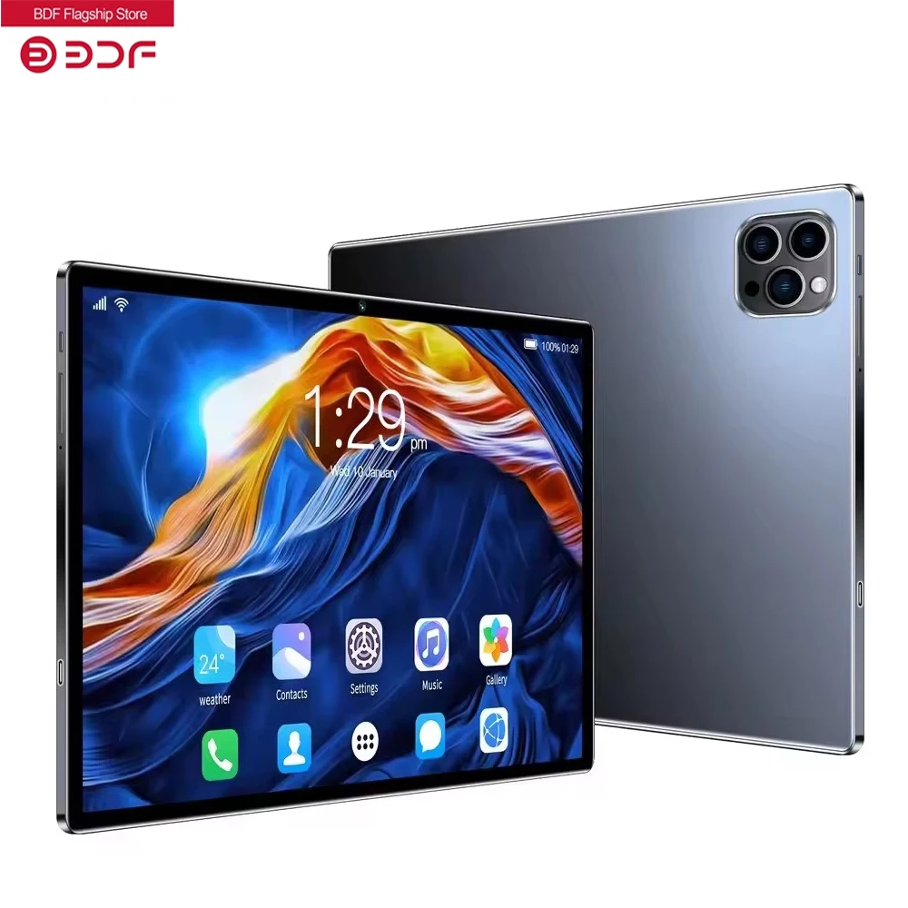 

10.1 Inch Tablet Android 13 Octa Core 4GB RAM 64GB ROM IPS Screen 5000MAH Battery GMS 3G Networ Wi-Fi 1TB Expand