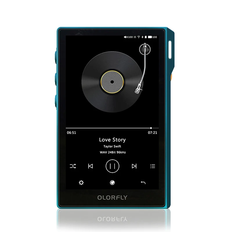 Nowy bezstratny odtwarzacz muzyczny Colorfly U6 o wysokiej wierności DSD przenośny inteligentny Bluetooth MP3