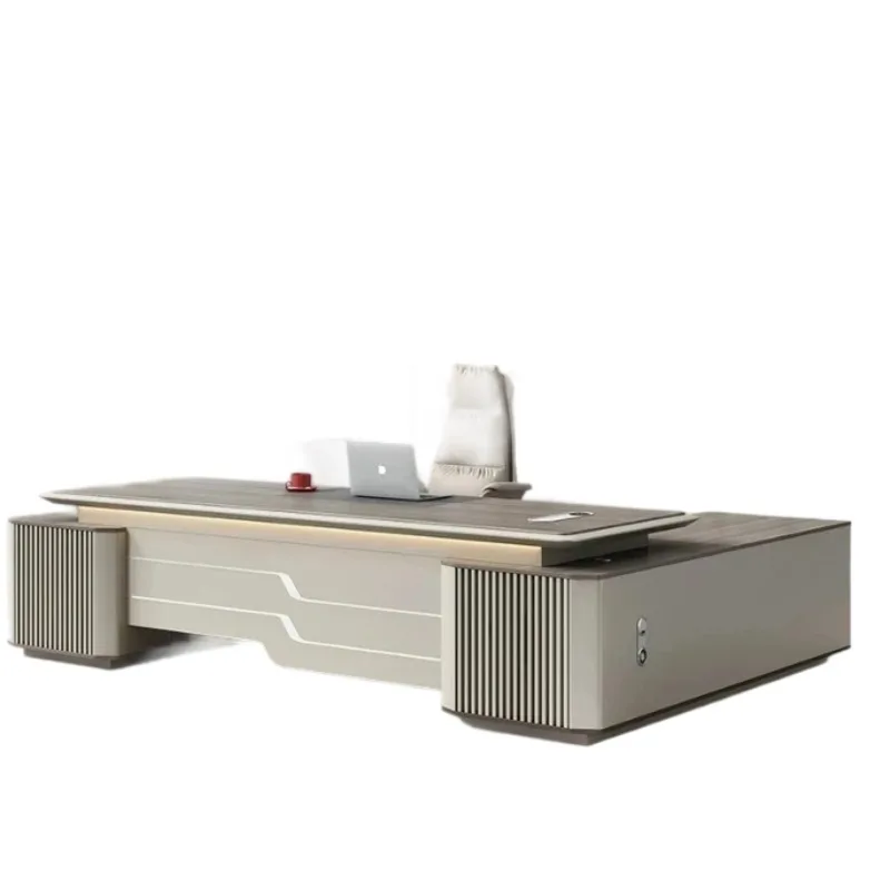 Office Desk, Modern and Simple, Executive Desk, High-end and Luxurious, 2.4m, Shipped From The United States