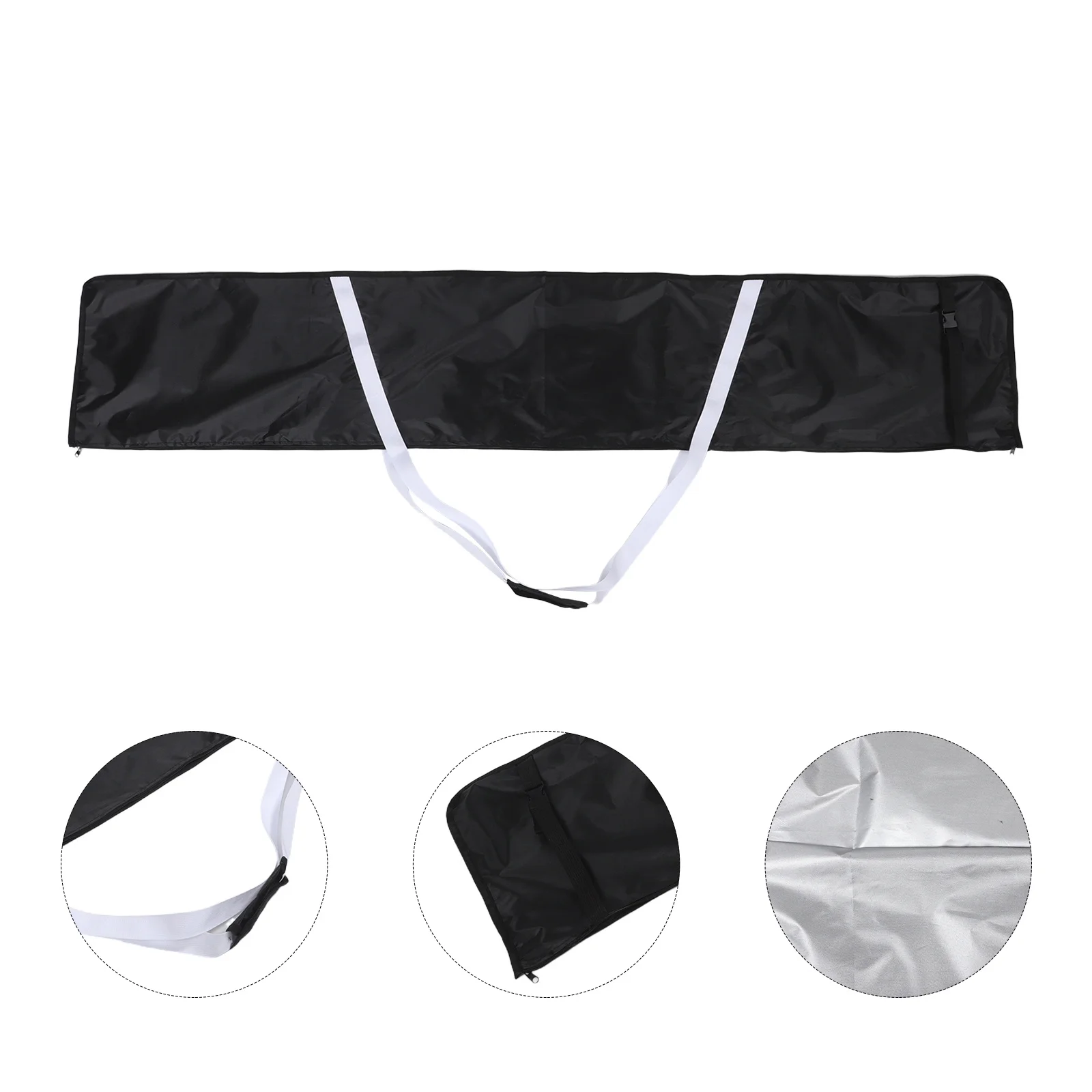 حقيبة تخزين على الجليد بسعة كبيرة مقاومة للماء وشديدة التحمل وحشوة واقية وحقيبة معدات رياضية شتوية للسفر والتزلج