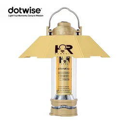 DOTWISE 3000mAH Camping Portable Retro Lantern Camping Lighthouse Tent Light Lantern Decor Waterproof Outdoor Atmosphere lights