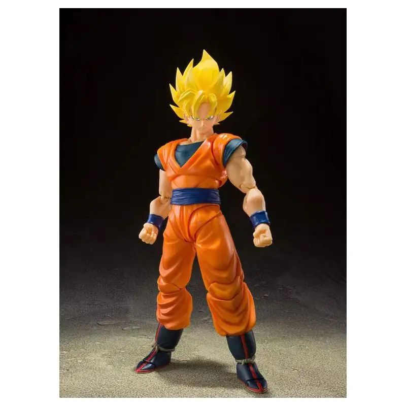 Original S.H.Figuarts Super Saiyan Full Power Son Goku Dragon Ball Z In Stock  Anime Action Collection Figures Model Toys