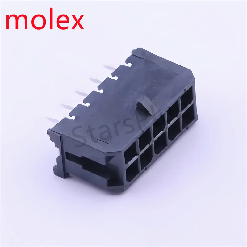 10PCS 430451013 43045-1013 MOLEX Connector 2x5P spacing: 3mm Direct insertion series: Micro Fit (MX 3.0) 100% New original