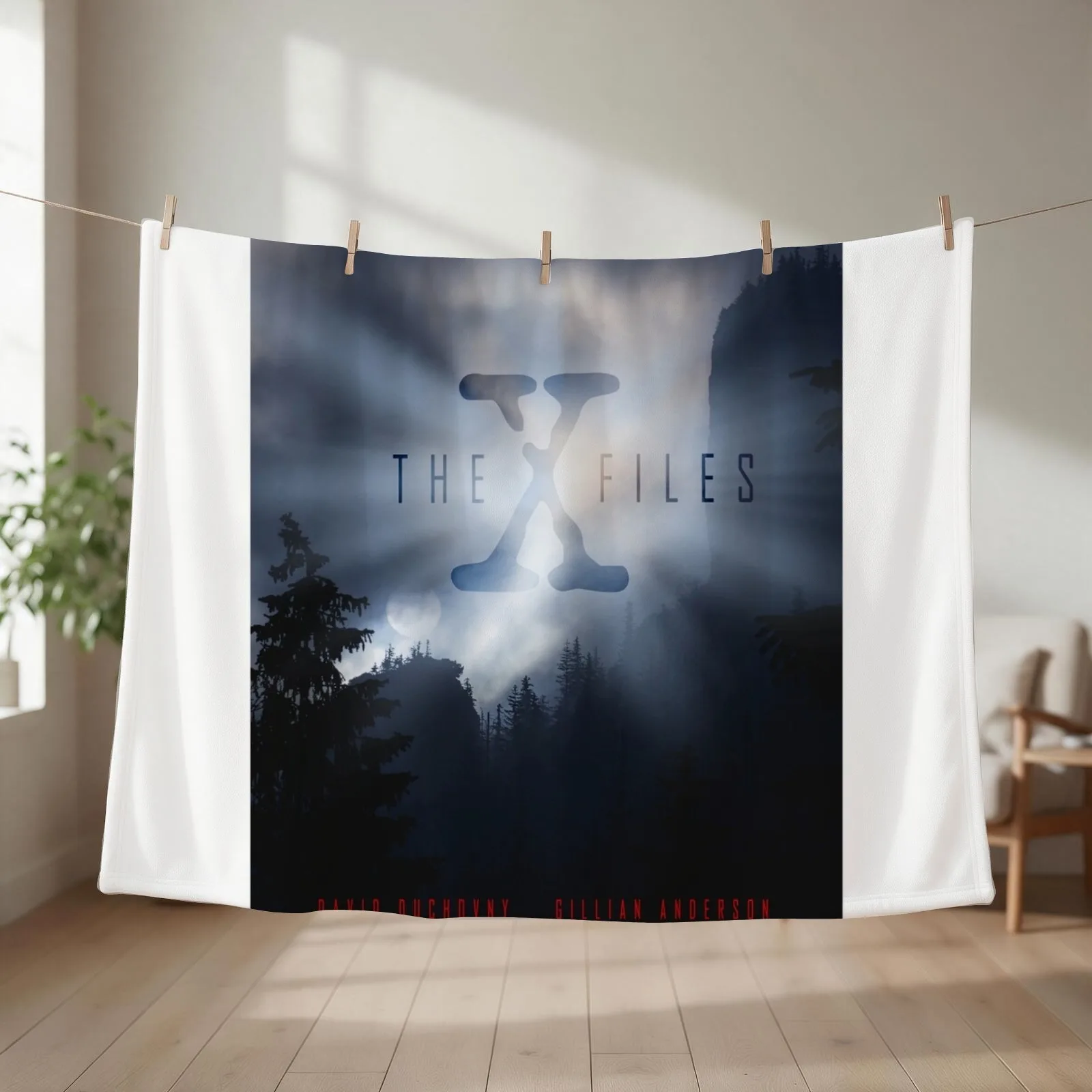 The X-Files S11 poster Throw Blanket