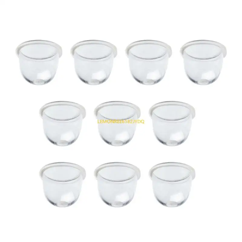 M7DF 10/100pcs прозрачные топливы насосы насосы карбюраторы масляных пузырьковых лампочек лампочки лампочки
