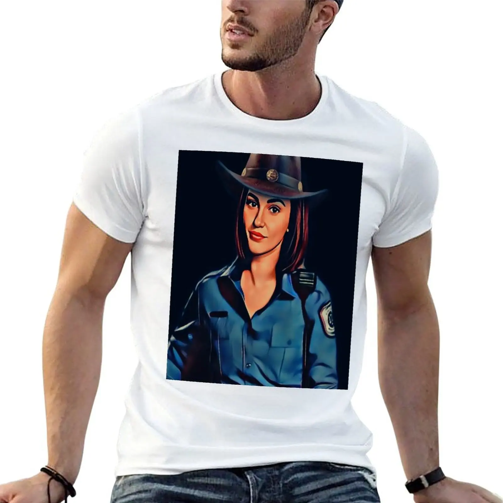 Sheriff Nicole Haught T-Shirt Short sleeve tee shirts graphic mens graphic t-shirts anime