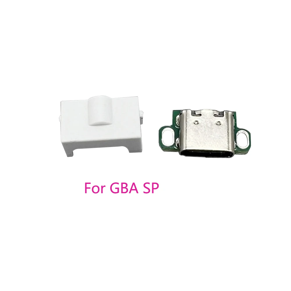 Gba sp用充電パワーポート,タイプC,USB,コンソールアクセサリー,ブラケット付き