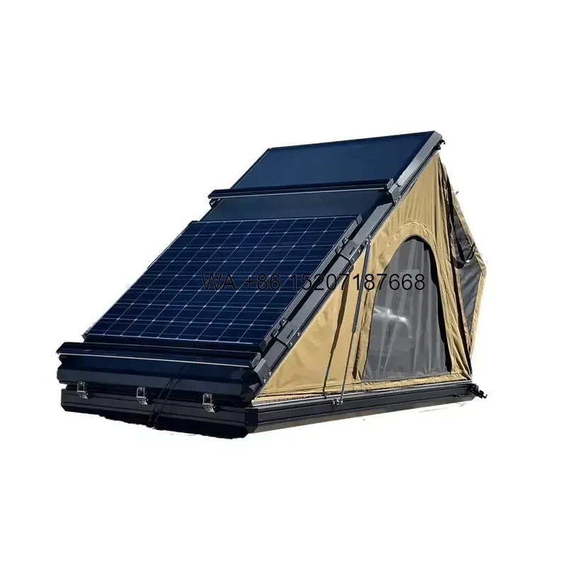 Wmwmnu 100W Portable Flexible Solar Panel 200W Rooftop Tent Power System Outdoor Style with 200L Capacity for Camping Hiking