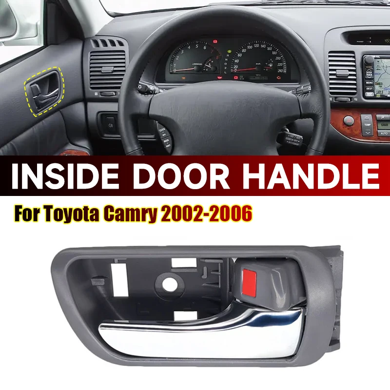 

Внутренняя дверная ручка 69206-33040 LH 69205-33040 RH, совместимая с Toyota Camry 2002 ~ 2006