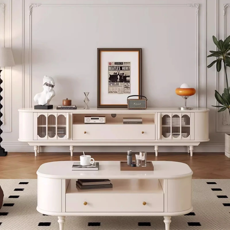 ミニマリストゲーマーテレビスタンドユニバーサルオーガナイザー収納テレビスタンドドールハウス廊下デザイナー高級木製 Muebles 家庭用家具