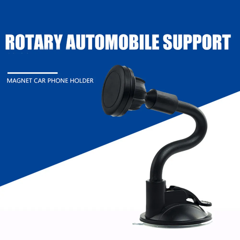 Magnetic Gooseneck Cell Mobile Phone In Car 360 Rotation Support Auto Universal Bracket Ventilation Suction Cup Mount Stand