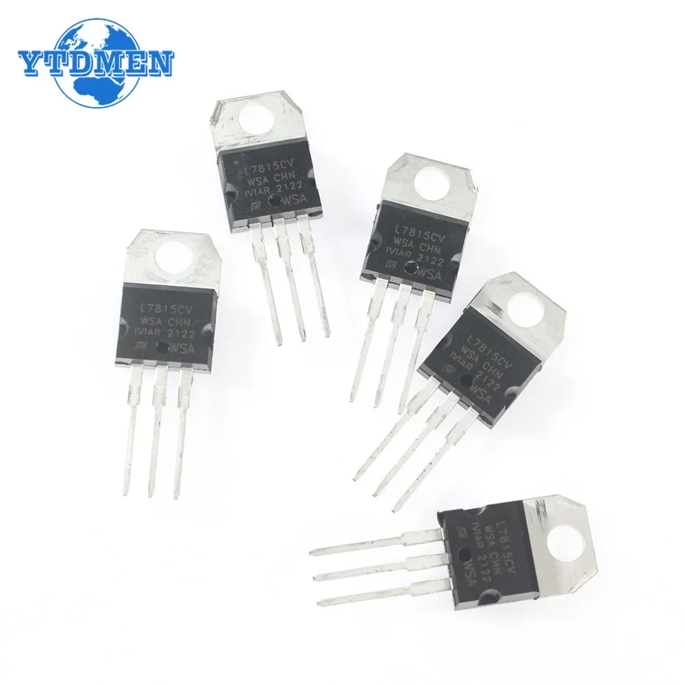 5PCS L7806CV L7808CV L7810CV L7815CV L7818CV L7824CV L7905CV L7909CV L7912CV Voltage Regulator TO-220 Integrated Circuits IC Kit