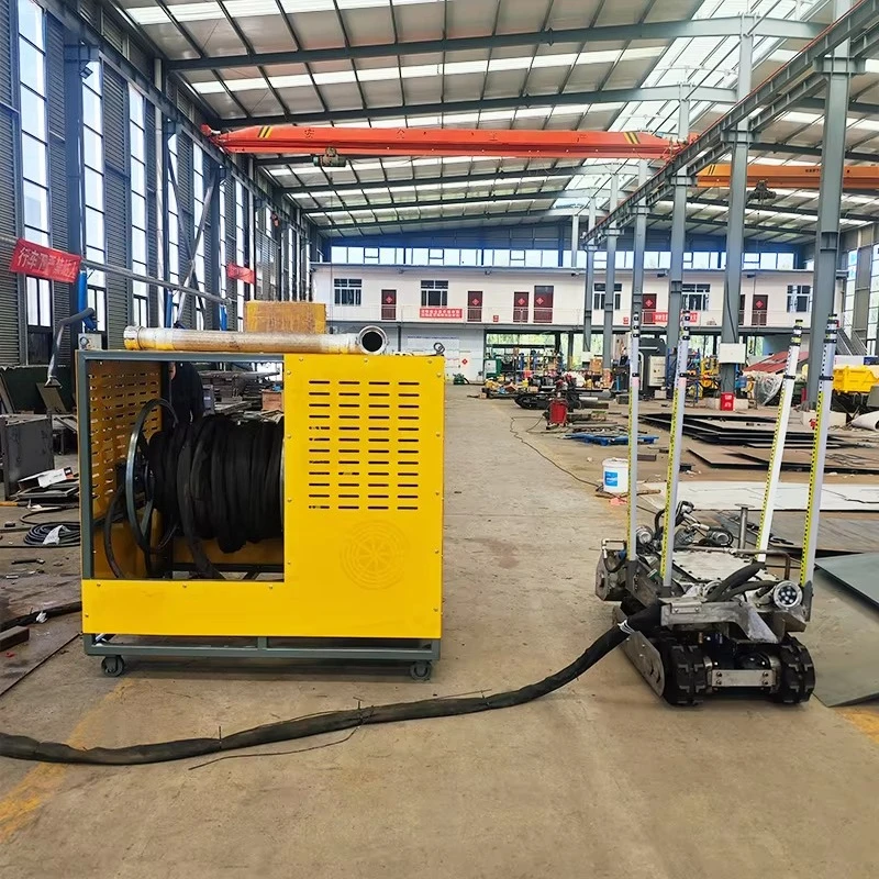 Customized Sewer Drain Cleaning Machine High Pressure Pipe Dredging Robot Sludge Removal Equipment