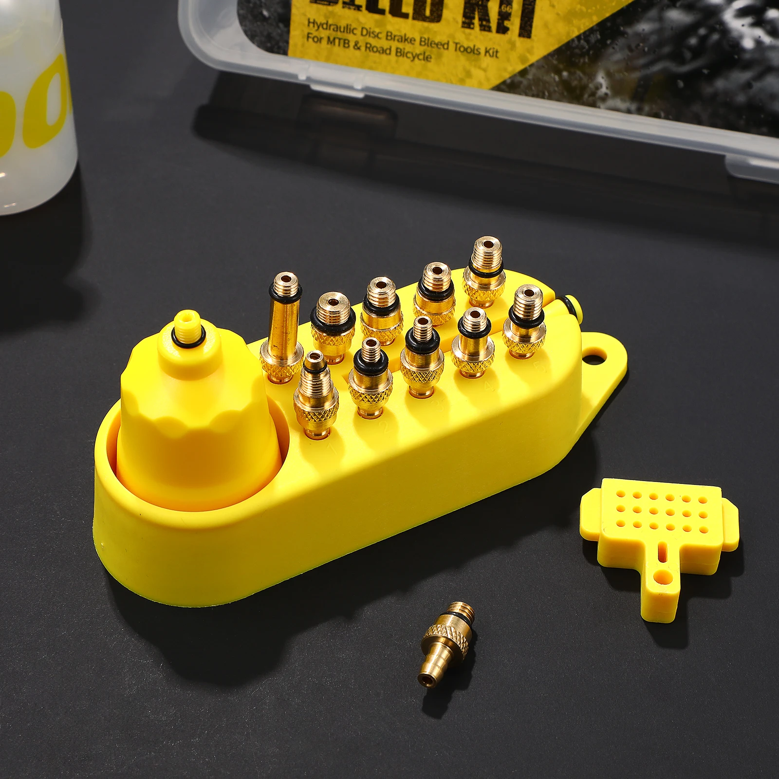 

Mineral Filling Tools Oil Pan Change Bike Hydraulic Brake Bleed Kit Vacuum Device Disc