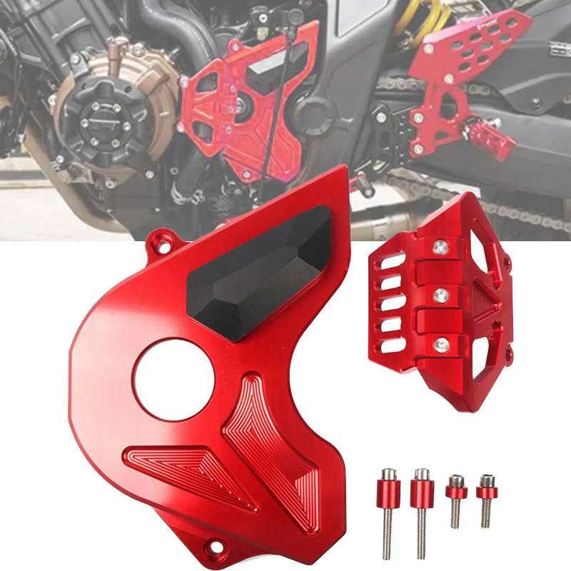 

Motorcycle Front Sprocket Chain Guard Cover Gear Protection Cover For Honda CBR650F CB650F CB CBR 650F CB650R CBR650R CB 650R