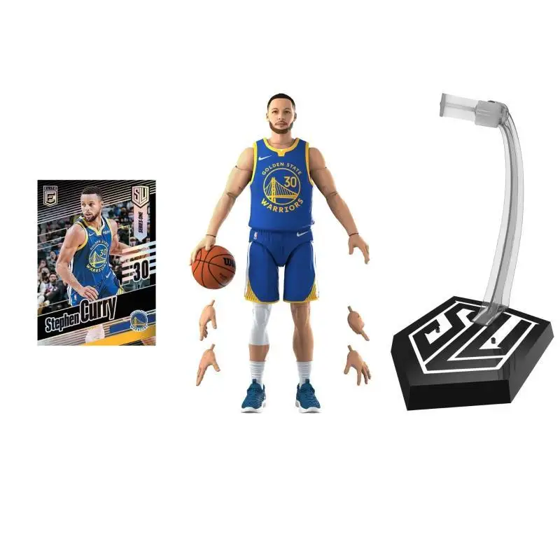 Hasbro NBA Golden State Warriors Action Figure Stephen Curry 6-inch Movable Doll Ornament Accessories Toy