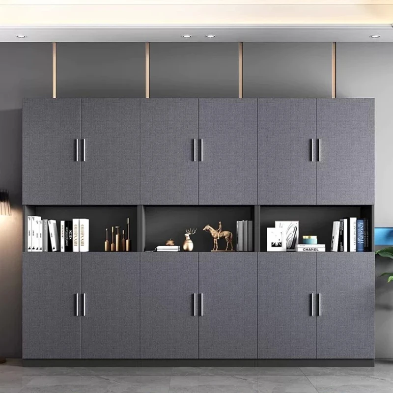 YJQ file cabinet boss office data file bookcase with lock storage simple modern office furniture