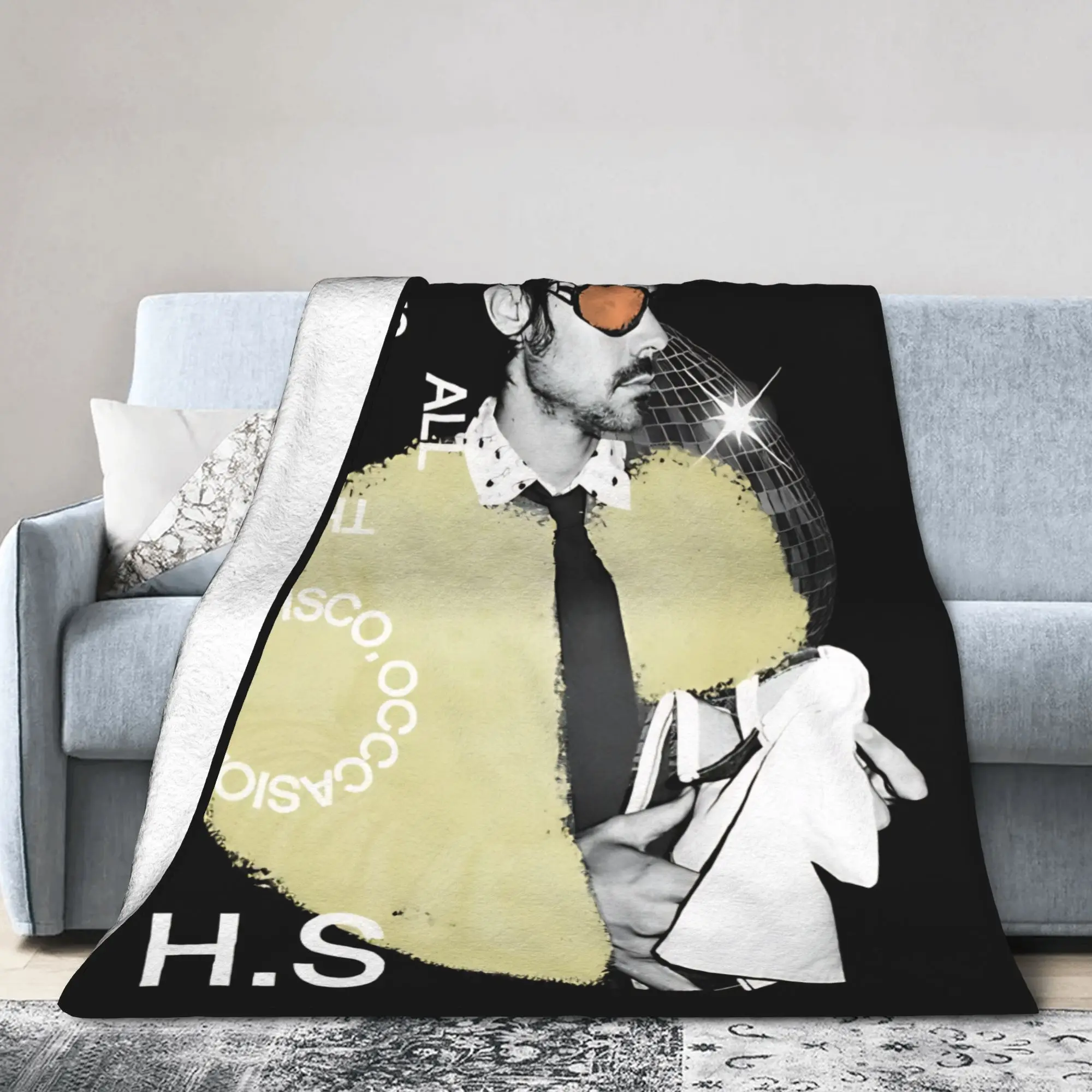 Kiss All The Time  Album Blankets Harrys Music Styles Plush Throw Blankets Bedroom Sofa Personalised Ultra-Soft Warm Bedspreads