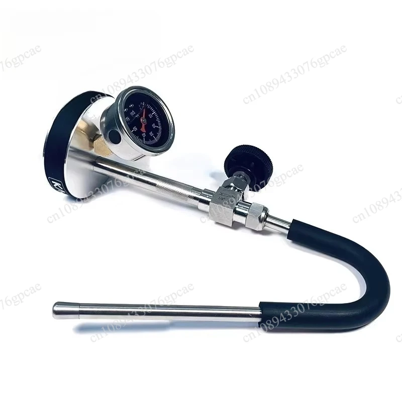 Portable Steam Milk Frother for Camping - Detachable Milk Foamer for Moka Pot, Espresso & Latte Art