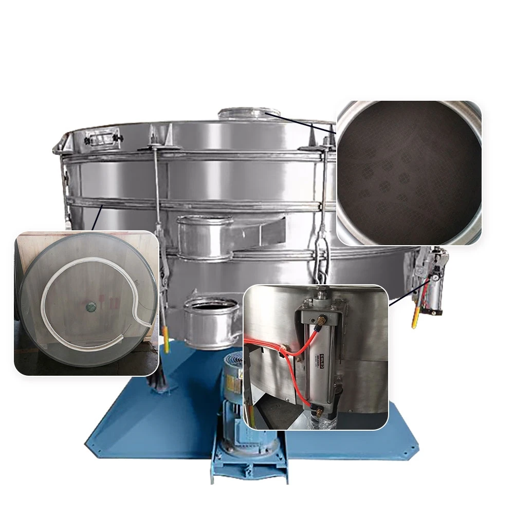Tumbler Vibration Screening Machine Swing Screen Machine Circular Tumbler Sieve for Powder Granule Grading Separation